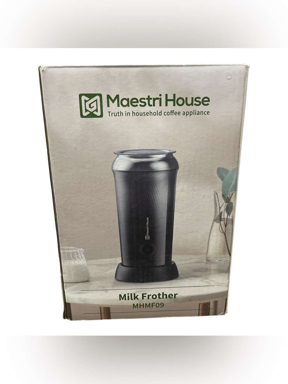 Like New Maestri House Milk Frother MHMF09 | 3-in-1 Hot & Cold Steamer
